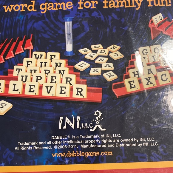 Dabble Fast thinking award winning Word Game NEW - Picture 6 of 8